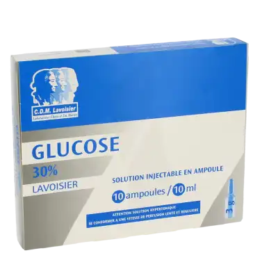 Glucose 30 % Lavoisier, Solution Injectable En Ampoule à POITIERS