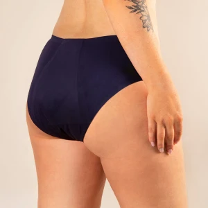 Culotte Menstruelle Nina Sans Coutures (taille Haute) Bleu 2xl (42-44)