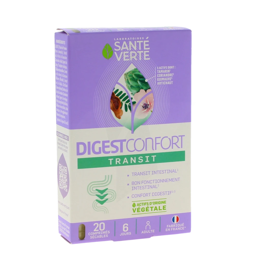 Santé Verte Transit Comprimés Boîte De 20