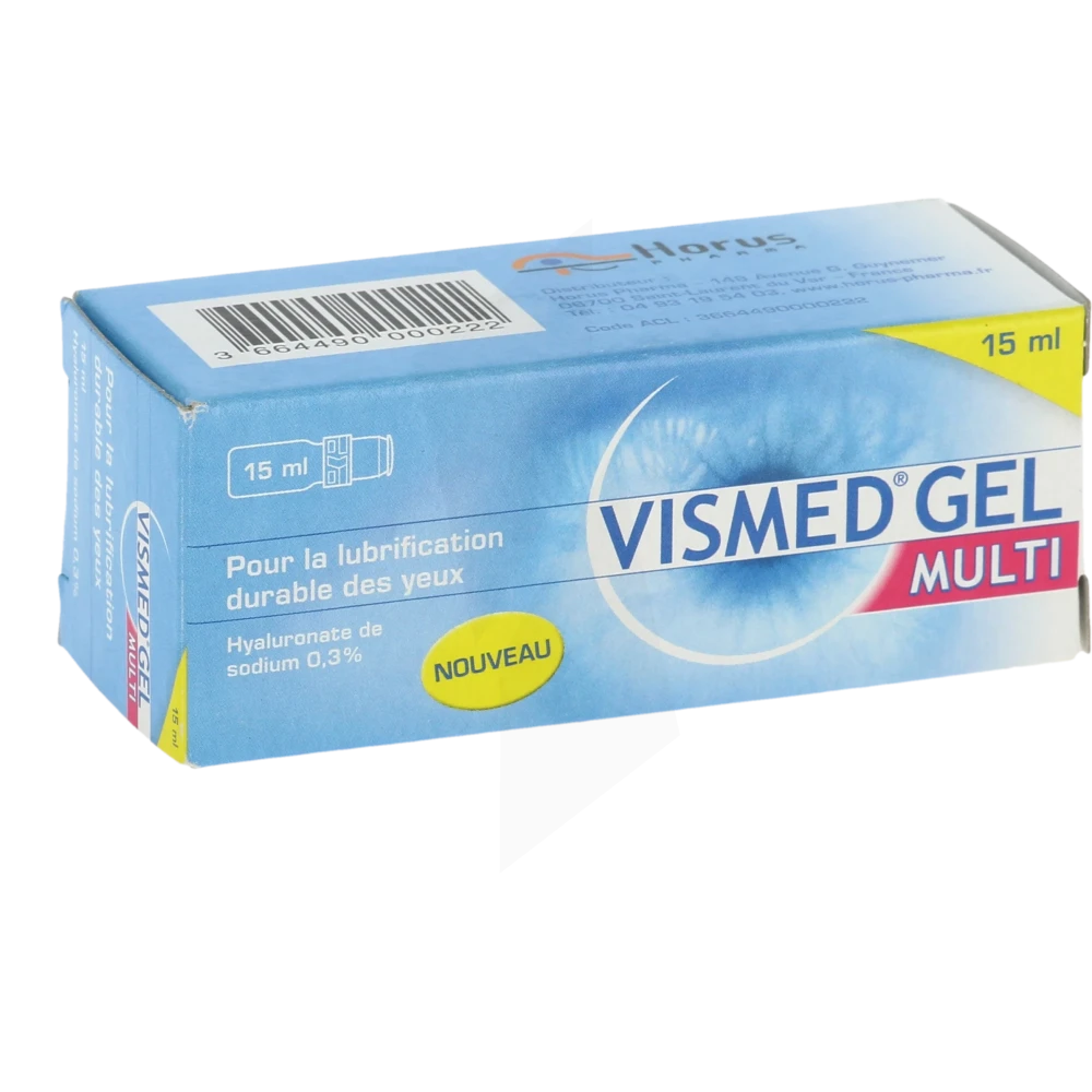 Vismed Gel Multi Solution Oculaire StÉrile Lubrifiante Fl/15ml