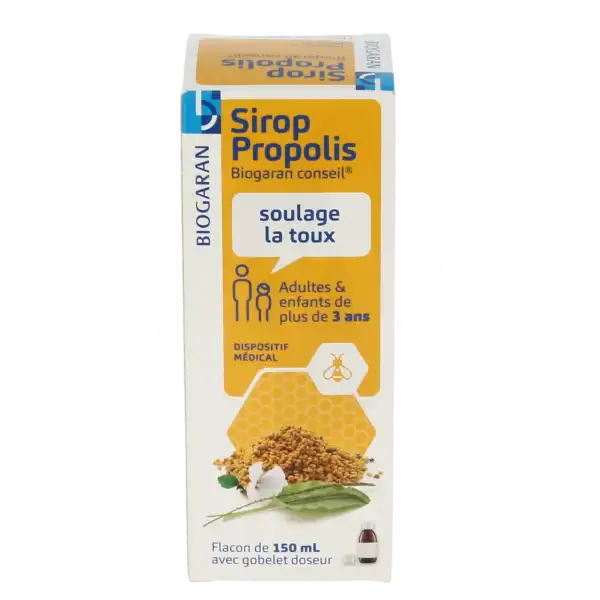 Biogaran Conseil Sirop Propolis Fl/150ml