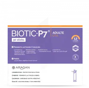 Aragan Biotic P7 Adulte Poudre 10 Sticks à COLLONGES-SOUS-SALEVE