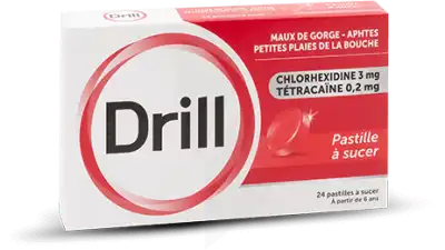 Drill Pastilles à Sucer Plq/24 à Paray-le-Monial