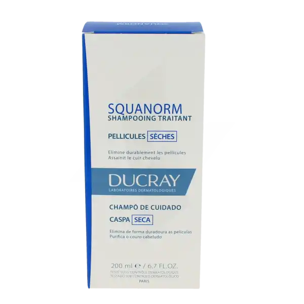 Ducray Squanorm Shampooing Pellicule Sèche 200ml