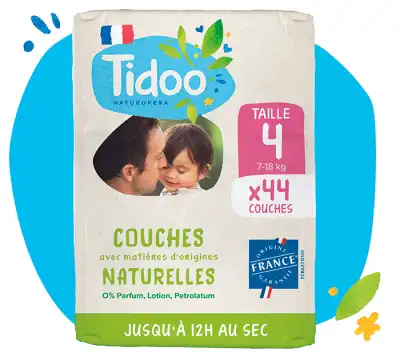 Tidoo Couches Ecologiques T4 7-18kg Sachet/50 à VALENCE