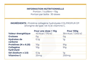 Colpropur Care Saveur Vanille B/300g