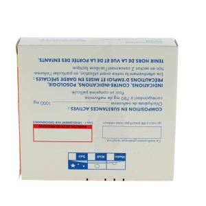 Metformine Sandoz 1000 Mg, Comprimé Pelliculé
