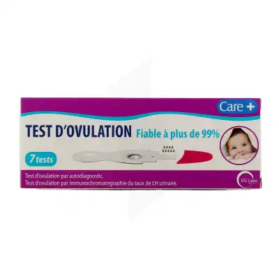 Care+ Test Ovulation B/ 7 à MARIGNANE