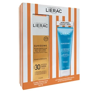 Liérac Sunissime Spf30 Fluide Visage T/40ml+lait Après Soleil