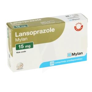 Lansoprazole Viatris 15 Mg, Comprimé Orodispersible