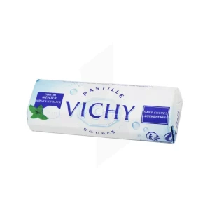 Pastilles Vichy Sans Sucre Past Menthe Etui/19g