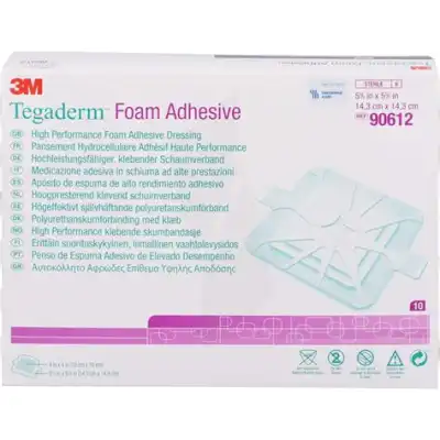 Tegaderm Foam Adh Pans Hydro C 14,3x14,3cm 10 à Angers