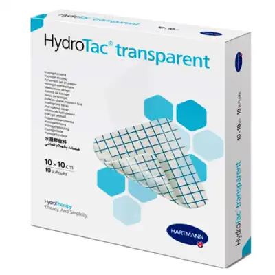 Hydrotac® Transparent Comfort Pansement Adhésif 10 X 20 Cm - Boîte De 10 à DIJON