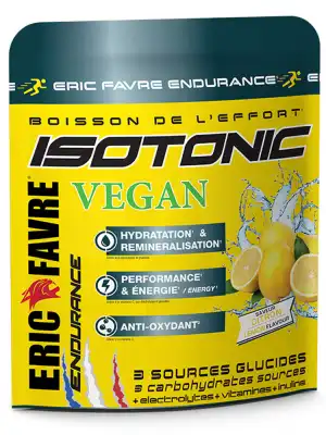 Eric Favre Endurance Isotonic Vegan 750g Saveur Citron à Ris-Orangis
