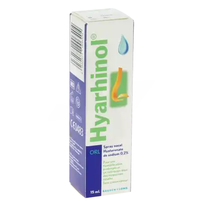 Hyarhinol Solution Nasale Hygiène Des Fosses Nasales Fl Pulv/15ml à Le havre