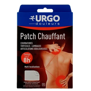 Urgo Patch Chauffant Et Décontractant 2b/2