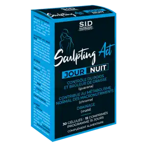 Sid Nutrition Minceur Sculpting Act Jour/nuit Gélules Et Comprimés B/30+15 à Drocourt