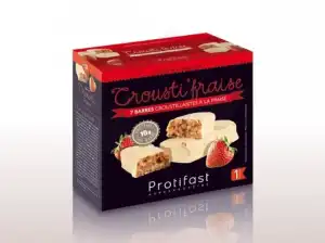 Protifast Barre Crousti'fraise B/7 à SAINT-RAPHAËL