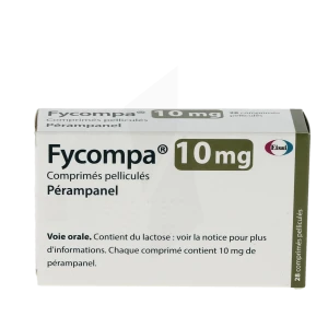 Fycompa 10 Mg, Comprimé Pelliculé