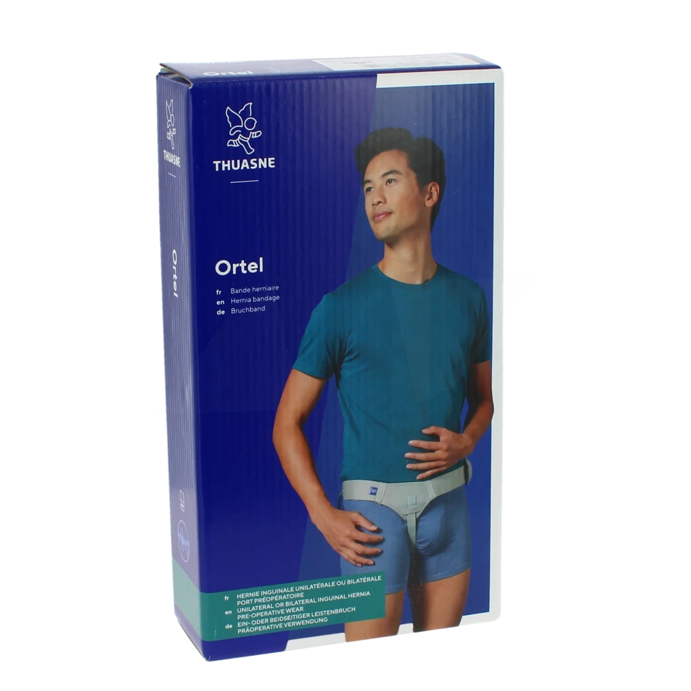 Thuasne Ortel Bandage Herniaire Bilatéral - Gris T3