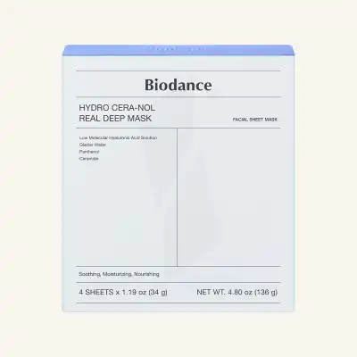 Biodance Hydro Cera-nol Real Deep Mask Boîte De 4 à SAINT-RAPHAËL