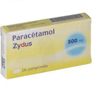 Paracetamol Zydus 500 Mg, Comprimé à AMBARÈS-ET-LAGRAVE
