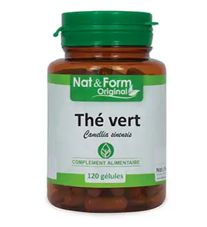 Nat&form Bio Thé Vert Gélules B/80 à Vierzon