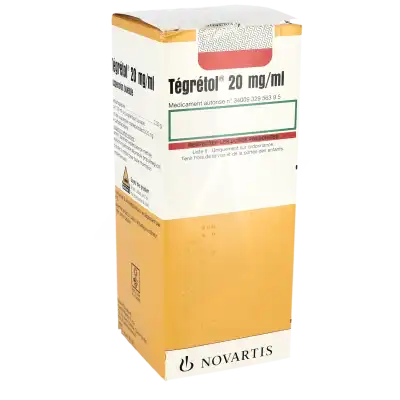 Tegretol 20 Mg/ml, Suspension Buvable à MONTEREAU-FAULT-YONNE