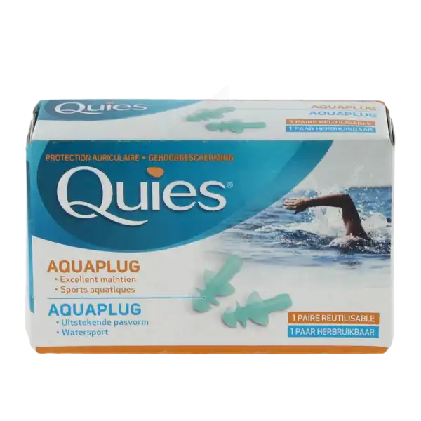 Quies Protection Auditive Aquaplug 1 Paire