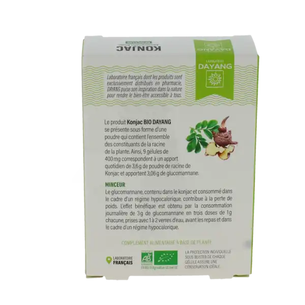 Dayang Konjac Bio 45 Gélules