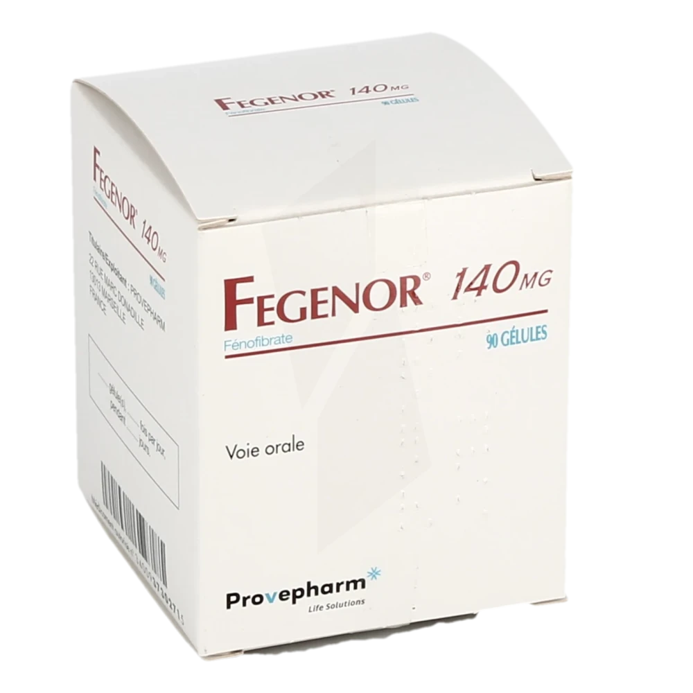 Fegenor 140 Mg, Gélule