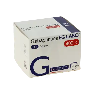 Gabapentine Eg Labo 400 Mg, Gélule à TOULOUSE
