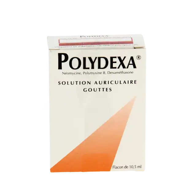 Polydexa, Solution Auriculaire, Gouttes