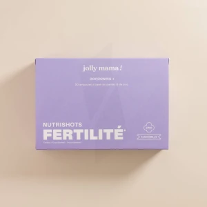 Jolly Mama Cocooning+ Nutrishots Fertilité Solution Buvable Lavande 20 Ampoules/10ml