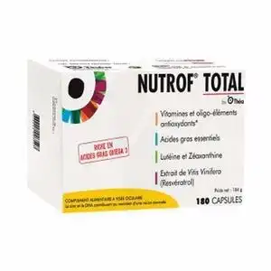 Nutrof Total Caps Visée Oculaire B/180 à ANDERNOS-LES-BAINS