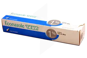Econazole Teva 1 Pour Cent, Crème