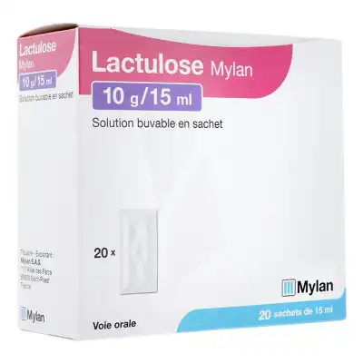 Lactulose Mylan Pharma 10 G, Solution Buvable En Sachet-dose à CHAMPAGNOLE