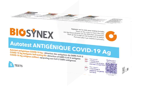 Biosynex Covid-19 Ag+ Test Antigénique Bss B/5