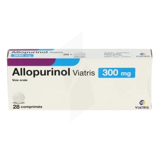 Allopurinol Viatris 300 Mg, Comprimé