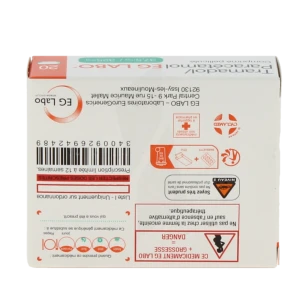 Tramadol/paracetamol Eg Labo 37,5 Mg/325 Mg, Comprimé Pelliculé