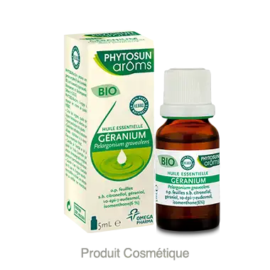 Phytosun Arôms Huiles essentielles Géranium Bio 5 ml