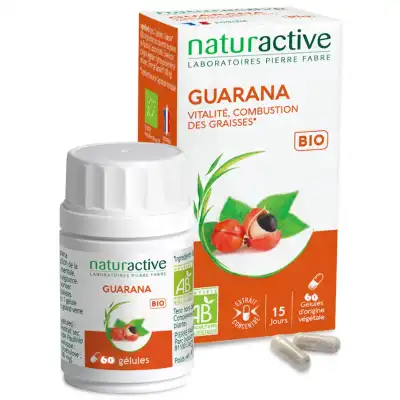 Naturactive Phytotherapie Guarana Bio Gélules B/60 à ALBERTVILLE