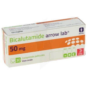 Bicalutamide Arrow Lab 50 Mg, Comprimé Pelliculé