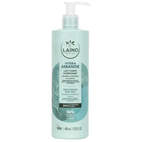 Laino Lait Hydratant Amande Douce Fl/400ml