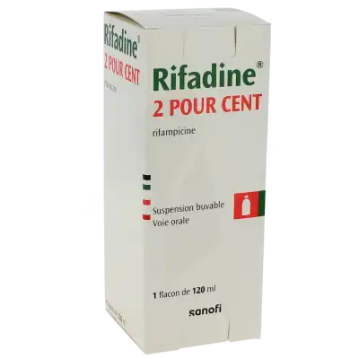 RIFADINE 2 POUR CENT, suspension buvable