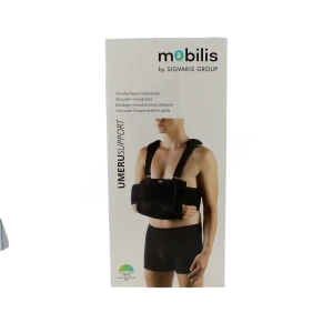 Mobilis Umerusupport Bandage D'immobilisation Noir S/m