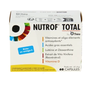 Nutrof Total Caps Maintien D'une Vision Normale B/60