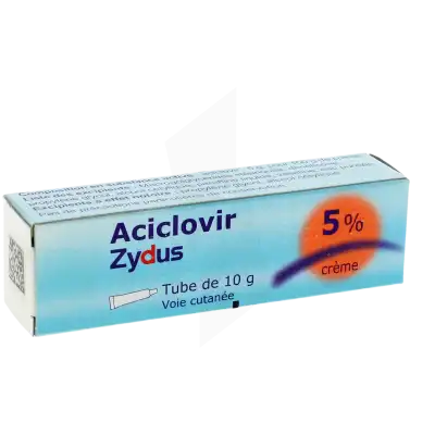 ACICLOVIR ZYDUS 5 %, crème