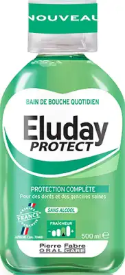 Pierre Fabre Oral Care Eluday Protect Bain De Bouche 500ml à CLERMONT-FERRAND