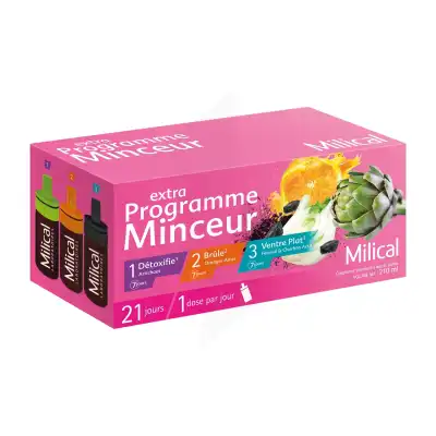 Milical Extra Programme Minceur S Buv 21fioles/10ml à Bordeaux